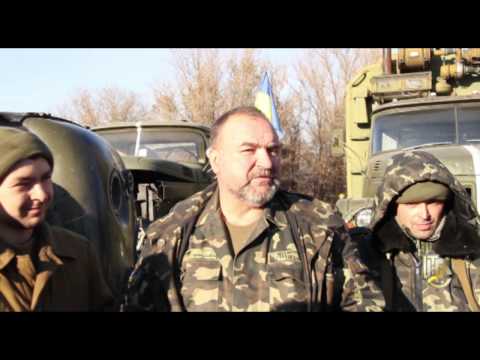 Как воюют украинские солдаты возле Дебальцево (видео)