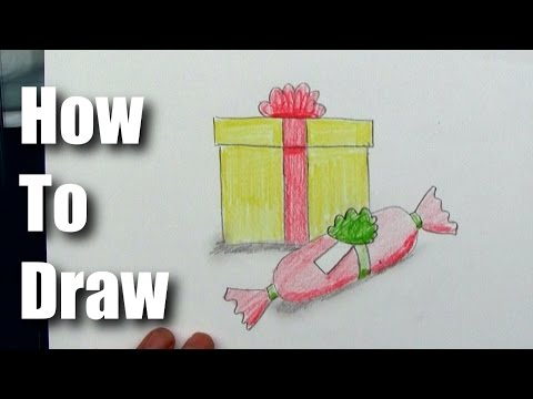 how to draw presents