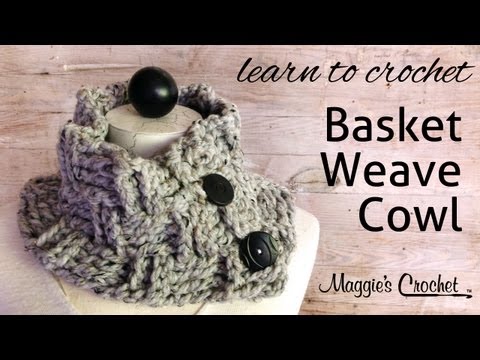 Basket Weave Cowl Free Crochet Pattern