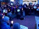 tibet protest in harvard square