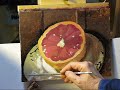 Bissett Paints Grapefruit from Life Bissett Paints Grapefruit from Life