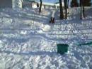 Crazy  jump done by sledder!
