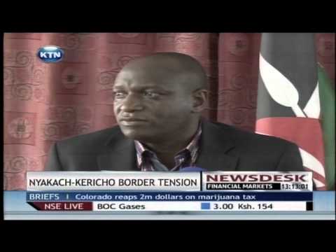 An uneasy calm prevailed along the Nyakach-Kericho border An uneasy calm prevailed along the Nyakach-Kericho border