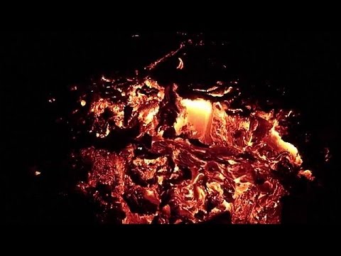 A "dança" da lava de Kilauea