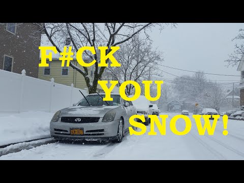 how to drive a rear wheel car in snow