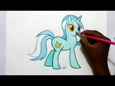 how to draw lyra