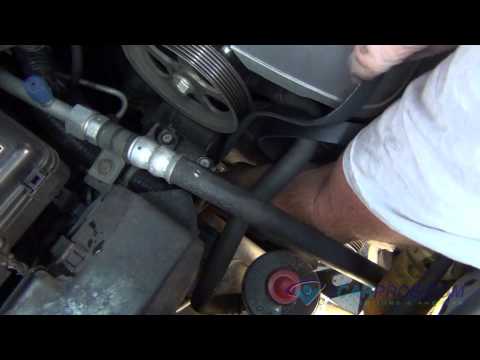 how to replace serpentine belt on acura tsx