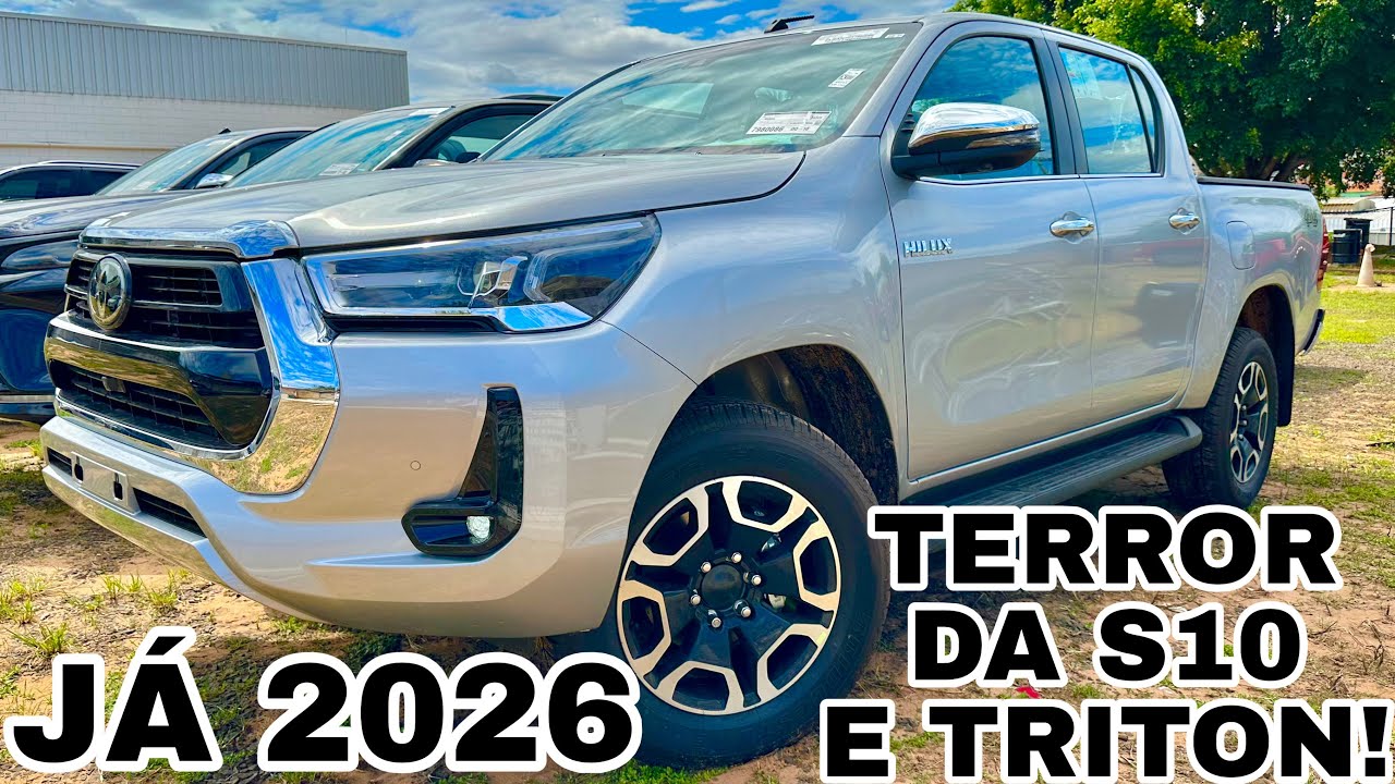 NOVÍSSIMA TOYOTA HILUX SRX 2.8 TURBO DIESEL 2026 EM DETALHES | PONTOS POSITIVOS E NEGATIVOS!!