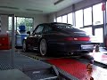Porsche 993 4S 210KW bei A&A Tuning auf dem Prüfstand