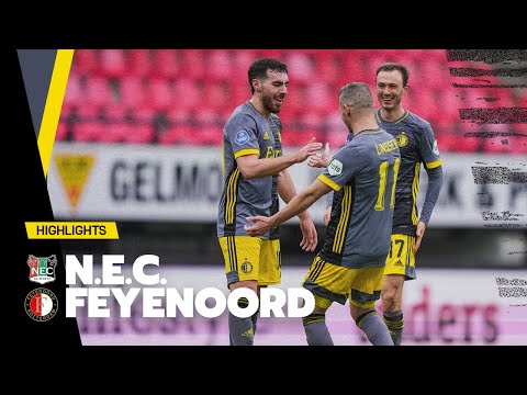 NEC Eendracht Combinatie Nijmegen 1-4 Feyenoord Ro...