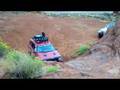 videos de Grand Cherokee on steep climb/Sand hollow