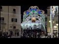 festa di Santa Maria di Merino 2018.Parte finale della processione della sera