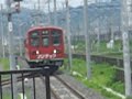 近江鉄道800系米原駅到着