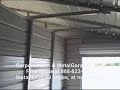 30 x 21 A-Frame Style Carport with Utility Shed Built In