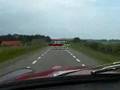 MGB Bv8 driving dutch dikes