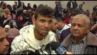 لقاءات مع عدد من المسافرين في خانيونس قبيل توجههم إلى معبر رفح