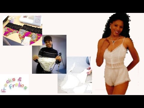 Free Sewing P attern - How to sew Lingerie - Plain elasticated Brief