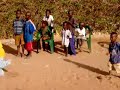 The little boys dancing to the drumming rythms The little boys dancing to the drumming rythms