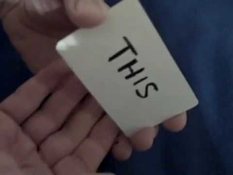 This'n'That Card Trick Revealed