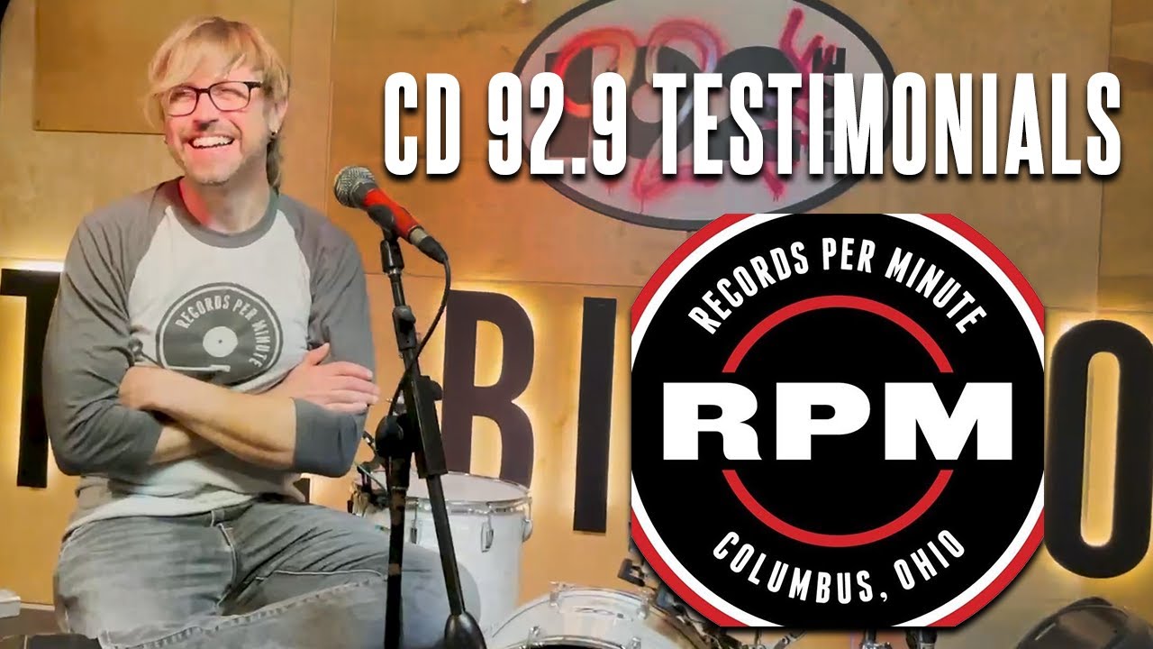 CD 92.9 FM Testimonial: Records Per Minute