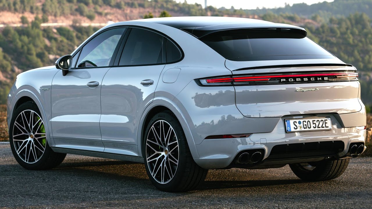 New 2024 Porsche Cayenne S EHybrid Coupe SUV Automundo