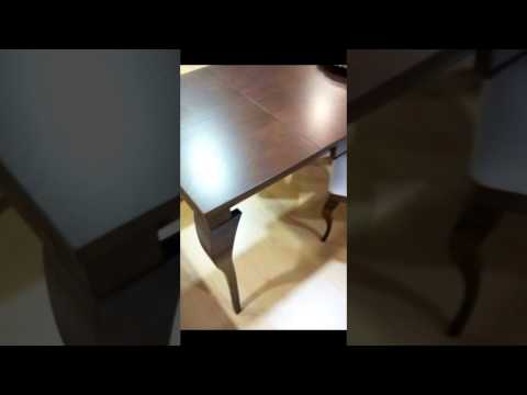 Mesa de comedor extensible para salones y comedores clásicos Mesas para salon clasicas 2017
