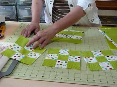 how to make a nine patch quilt