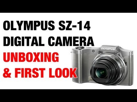 Olympus SZ-14 Digital Camera Unboxing & First Look