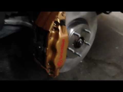 how to do brakes on subaru sti brembo