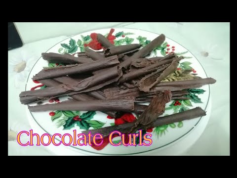 video-linktoworks-How To Make Chocolate Curls | For Cake Decorating |...