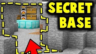 SECRET ENEMY BASE HIDDEN IN CAVE! - HIDE OR HUNT #4