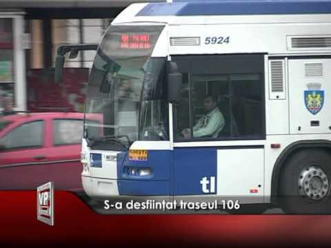 S-a desființat traseul 106