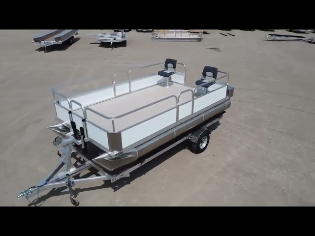 2023 Wolffrave HBR XR 14 Pontoon 8' x 14' in Powerboats & Motorboats in St. Albert