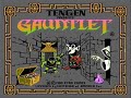 this is the intro to gauntlet (nes), which does not have the 4 player feature that the arcade version did, but tengen made it for the console anyway.