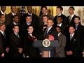 President Obama Welcomes the Kentucky Wildcats