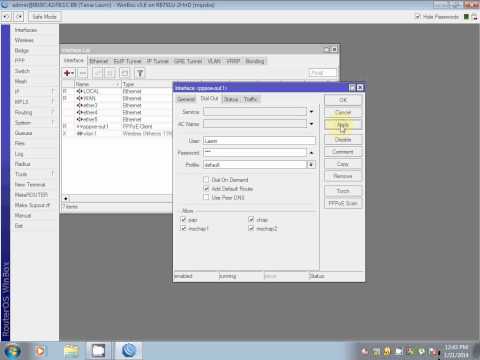 how to set pppoe on router