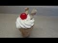 Decorating Cupcakes #51: Chocolate Malt Brownie Cone