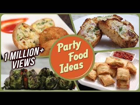 Party Food Ideas – Quick And Easy To Make Party Starters / Snack / Dips Recipe