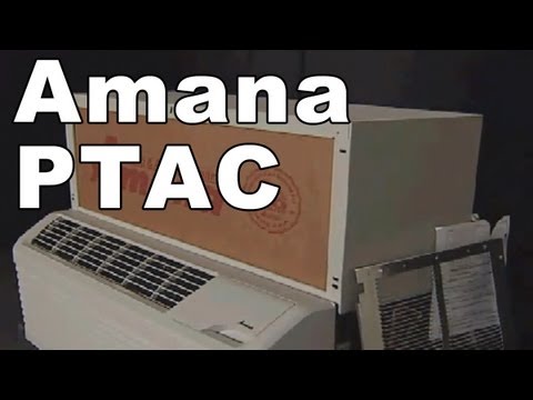how to drain amana portable air conditioner