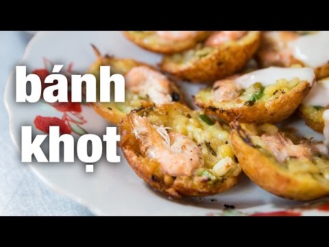 tasty - Banh khot are delicious crispy mini pancakes. Read about this wonderful Vietnamese street food on my blog now: http://migrationology.com/2015/01/banh-khot/ There are a near infinite amount...
