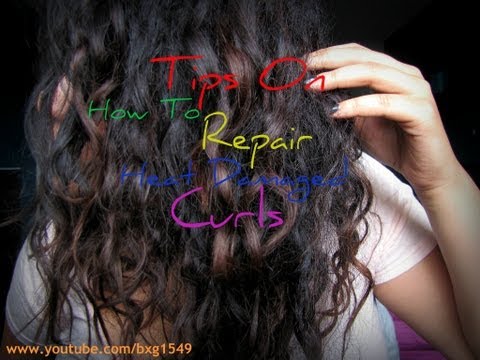 how to repair curly hair