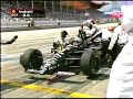 CART Pit Stop Accident CART Pit Stop Accident