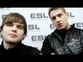 Interview with Zeus & Esenin @ CeBIT Intel Extreme Masters GF.