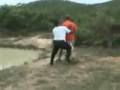 Hand grenade: too dumb to throw a grenade