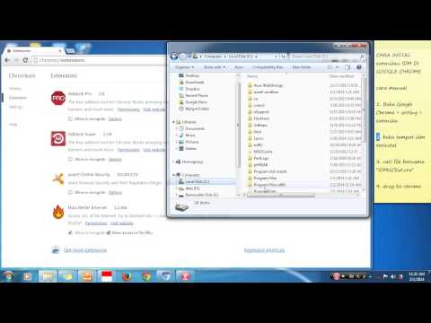 how to attach idm with google chrome