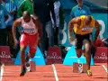 Asafa Powell Jogging