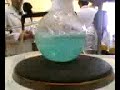 destilacion de sulfato de cobre-practicas quimicas euita 1º curso