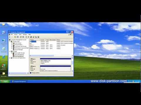 how to remove xp from a partition