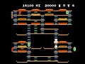 this is my burgertime perfect run from levels 1 to 3. levels 4 to 9 are in another video. the first 3 levels of this game should show you enough to understand the basic strategies of this game : how to pile burgers faster and, as they say, to 