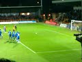 25th November 2011 7:45PM Izale Mcleod scored a penalty